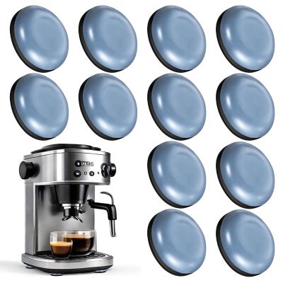 Wanmu 12-Piece Self-Adhesive Appliance Gliders, Blue