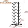 Adjustable Yoga Mat Storage Rack for Home or Gym view 2