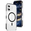 IMEIKONST Magnetic Clear Black Case for iPhone 17 6.3-Inch CHTM view 1