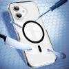 IMEIKONST Magnetic Clear Black Case for iPhone 17 6.3-Inch CHTM view 3