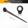 QUARKZMAN 2-Pack 19 mm x 21 mm Double-Ended Ratcheting Podger Wrenches view 2
