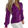 Women's Sequin Long-Sleeve Top view 1
