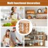 Rotating Wooden Organizer for Spice Jars and Salt view 4