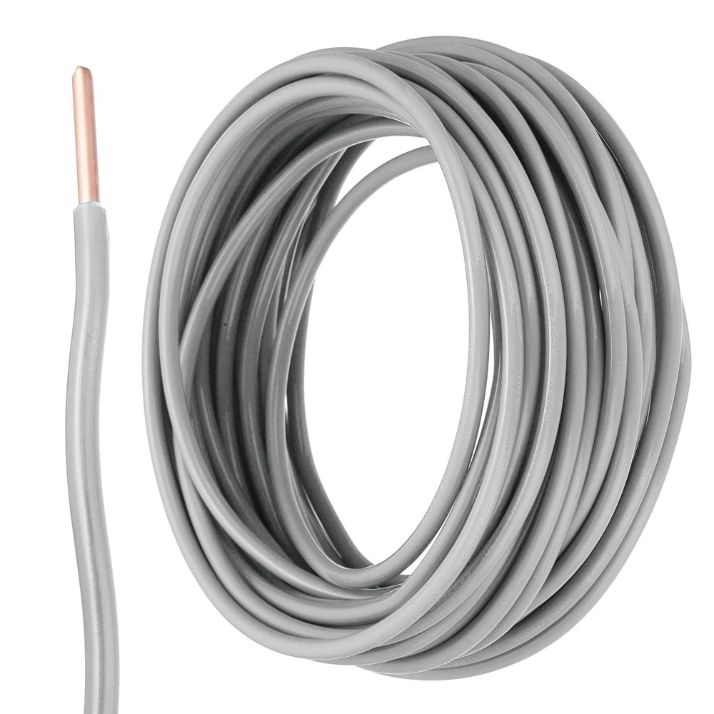 QUARKZMAN 600V UL-Listed Gray Ground Wire