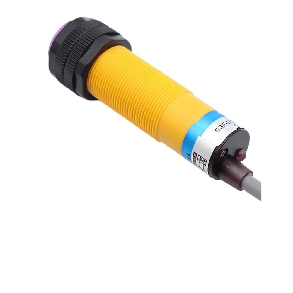 1 pc E3F-DS30C4 Photoelectric Proximity Sensor, NPN/PNP, DC 6–36V, 30 cm, Blue, PNP NC
