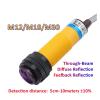 1 pc E3F-DS30C4 Photoelectric Proximity Sensor, NPN/PNP, DC 6–36V, 30 cm, Blue, PNP NC view 3