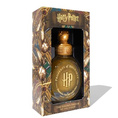 Ferris Wheel Press x Warner Bros. Harry Potter Hogwarts The Golden Snitch Shimmering Gold Ink, 38 mL
