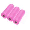 QUARKZMAN 3-Piece 10-Inch Pink Poly Jute Mesh Decorative Ribbon view 1