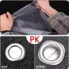 Waterproof Outdoor Curtains, Durable Weather-Resistant Plastic Side Panels for Gazebos and Pergolas, Adjustable Design for Enhanced Patio Protection view 3