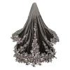 White Bridal Veil with Comb – Elegant Classic Accessory view 1