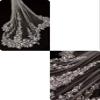 White Bridal Veil with Comb – Elegant Classic Accessory view 3