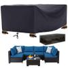 Weatherproof Garden Furniture Cover, 200 x 185 x 40 cm view 1