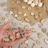 HOLDEAF 100-Piece Birthday Wooden Table Decorations for Girls and Boys view 2