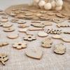 HOLDEAF 100-Piece Birthday Wooden Table Decorations for Girls and Boys view 4