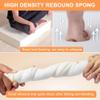 Universal Bench Cushion, 4.5-Inch Thick, Non-Slip, White, 40 x 70 cm view 4