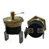 5-Pack KSD301/KSD302 10A 40–150°C M4 Threaded Normally Closed Thermostat Switch, 45°C view 2