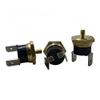 5-Pack KSD301/KSD302 10A 40–150°C M4 Threaded Normally Closed Thermostat Switch, 45°C view 3