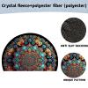 acsewater Semicircular Indoor and Outdoor Doormat, Non-Slip 3D-Printed Floor Mat view 2