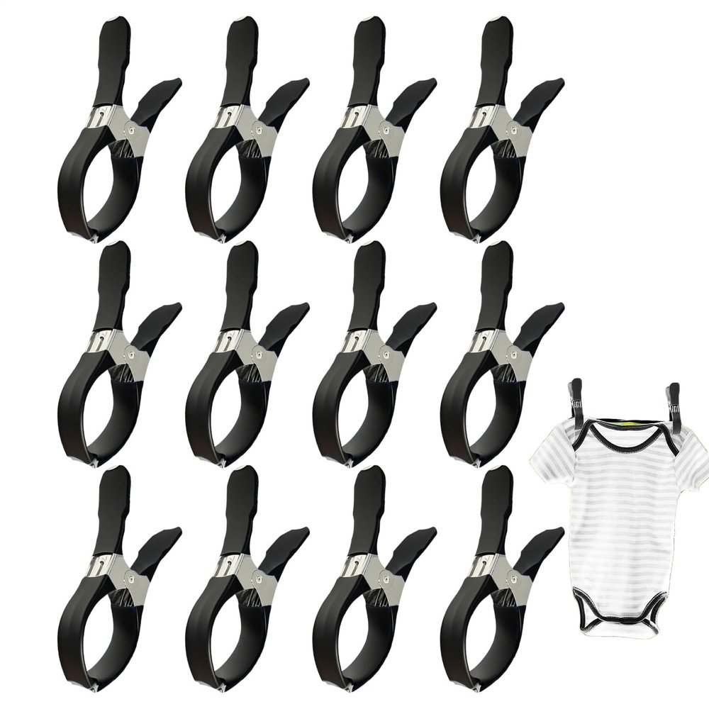 Spizummp Pool Cover Clips, Non-Slip Stainless Steel Clamps