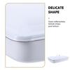 Cabilock Rectangular Enamel Lab Tray with Lid, 30 x 20 x 5 cm, White view 3