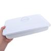 Cabilock Rectangular Enamel Lab Tray with Lid, 30 x 20 x 5 cm, White view 4