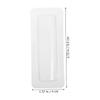 SHINEOFI 25-Piece DIY Transparent Plastic Card Holders with Dome-Shaped Window view 2