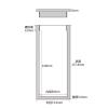 Ceramic Crucible, 99% Alumina Cylinder with Threaded Lid view 2