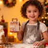 50-Piece Christmas House-Shaped Treat Boxes view 2