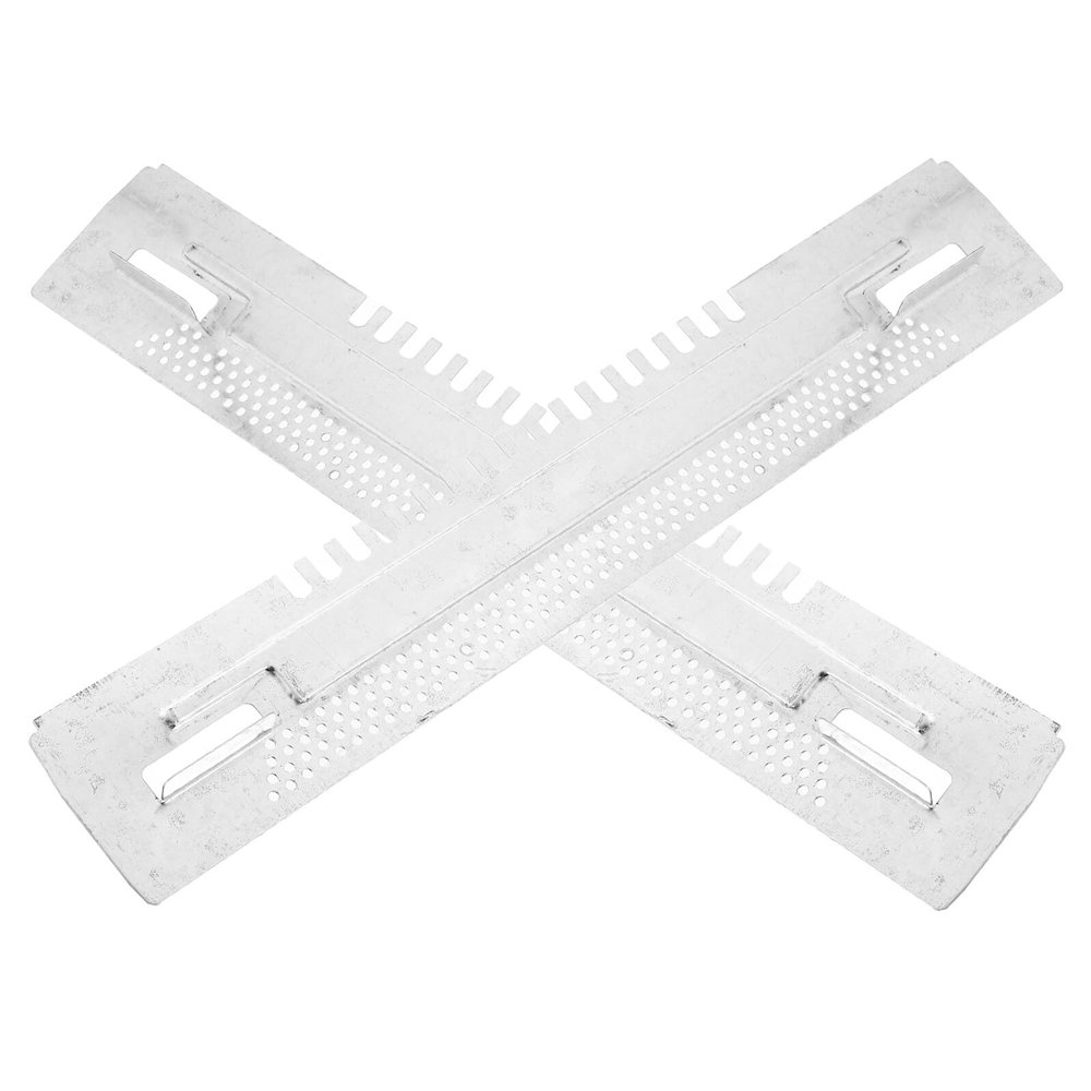 DOITOOL Set of 2 Metal Beehive Entrance Gates with Ventilation Grille and Mouse Guard, Galvanized Iron, Multifunctional Sliding Doors for Beekeeping and Transport