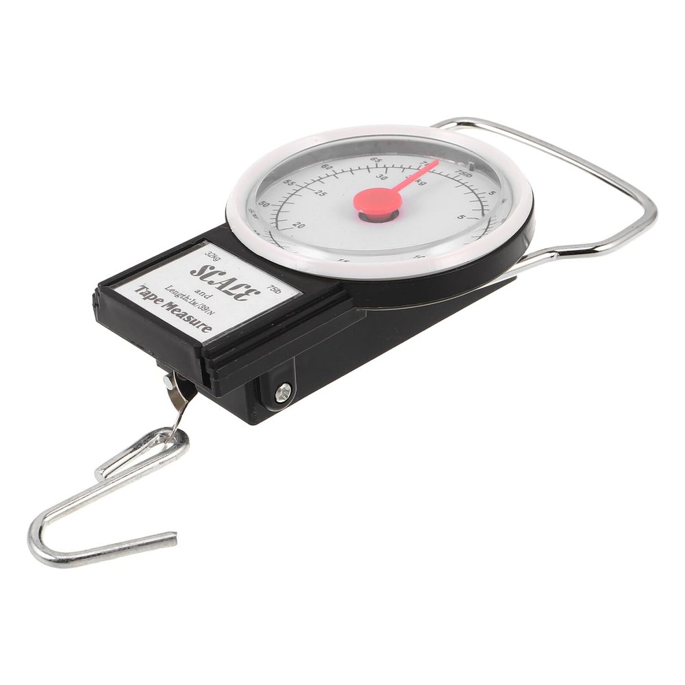 Abaodam Portable Hanging Scale with Spring Indicator, 32 kg, for Fishing