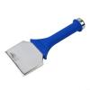Carpet Installation Wedge Tool, Wide Round Head, Non-Slip Grip, Black/Blue view 2