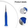 Carpet Installation Wedge Tool, Wide Round Head, Non-Slip Grip, Black/Blue view 4
