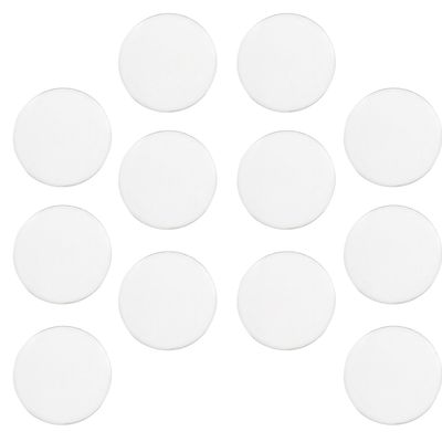 Healeved 12-Piece Convex 3D Acrylic Lens Set, Easy to Clean, for Physics Classes and School Experiments