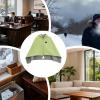 Portable 3-Level Heated Shawl for Women view 4