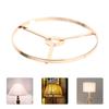 E27 Metal Lampshade Holder, Double-Layer, 4 cm Inner Diameter, Gold view 2