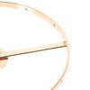 E27 Metal Lampshade Holder, Double-Layer, 4 cm Inner Diameter, Gold view 4