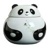 NUOBESTY Panda Ceramic Tea Canister with Airtight Lid view 1