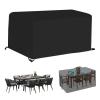 LSYALUCK Waterproof Patio Furniture Cover, 300 x 230 x 80 cm, 420D Oxford Fabric view 1
