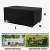 LSYALUCK Waterproof Patio Furniture Cover, 300 x 230 x 80 cm, 420D Oxford Fabric view 4