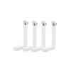 Zambuph 4-Piece Universal Bed Sheet Holders, Needle-Free Clip Buckles for Apartments and Hotels view 1