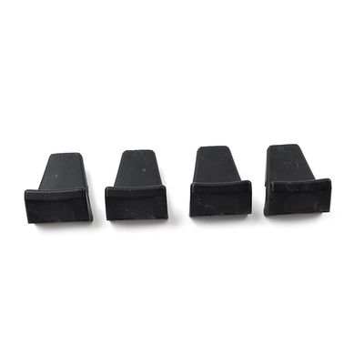 Bacar Tire Changer Clamping Jaw Covers, Black Plastic, 4 Pieces