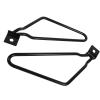 Walmeck Motorcycle Saddlebag Supports, Chrome-Plated, Black, for XL883/1200 HD1450/1584 view 3