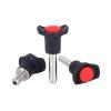 1-Pc. 12 mm Stainless Steel Button-Operated Quick-Release Ball-Lock Pin, 105 mm Length view 1