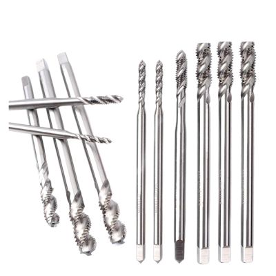 HSS Metric Spiral-Flute Tap, M14 × 2 × 160 mm, Extended Shank