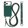FIFTHAVE iPhone 17 Pro Crossbody Phone Case with Strap, Dark Green view 1