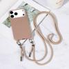FIFTHAVE iPhone 17 Pro Crossbody Phone Case with Strap, Dark Green view 3