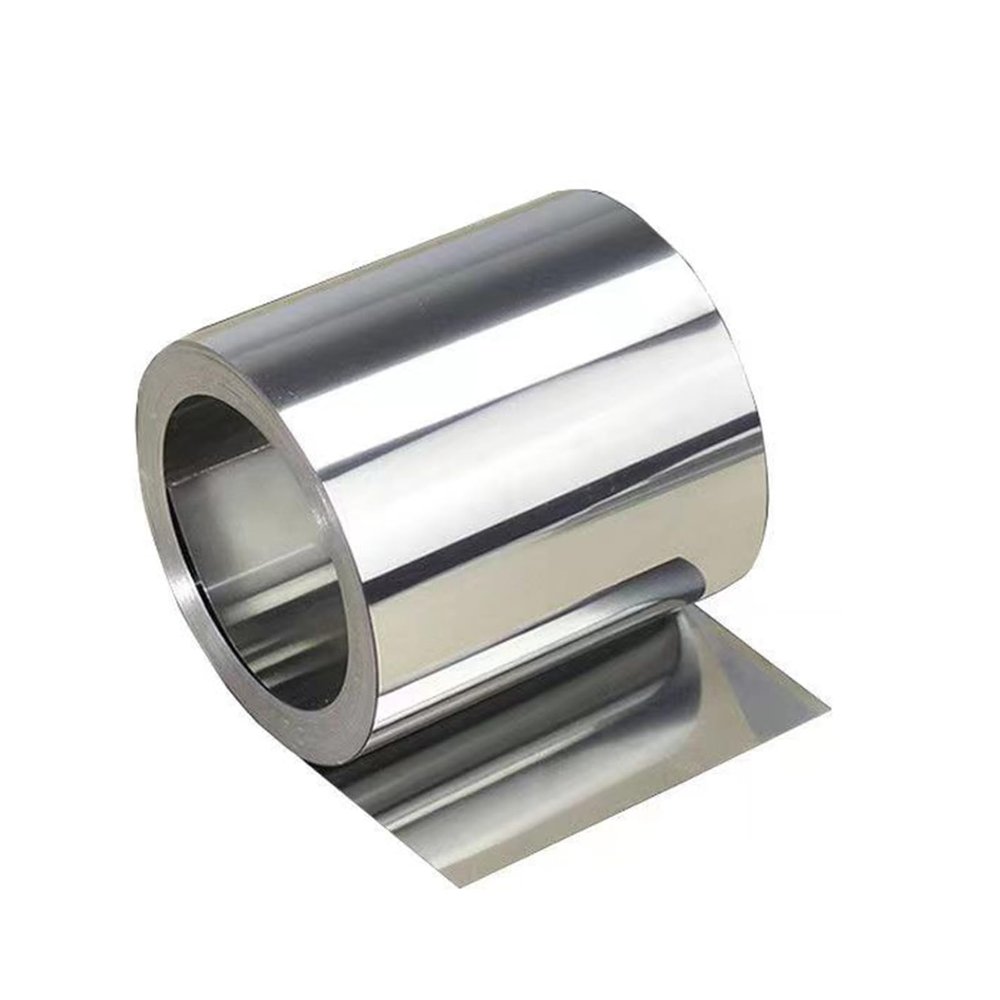 WEKONUMEX 304 Stainless Steel Foil Roll, 304 Stainless Steel Sheet, 0.4 mm Thick, 20600 mm Wide (Width: 50 mm)