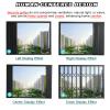 Aluminum Alloy Accordion Window Grille, Concealed Sliding, Foldable, Push-and-Pull, Outdoor, Burglar Protection (120 x 150 cm/47.2 x 59 in) view 4