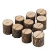 50 Rustic Wooden Place Card Holders, Table Number and Photo Holders view 1