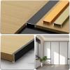 MTADSBKFP U-Shaped Aluminum Alloy Edge Profile for Stair Treads, Multicolor, 580 mm x 0.9 m, 3 pcs (Matte Gold, 50 mm x 0.9 m) view 2